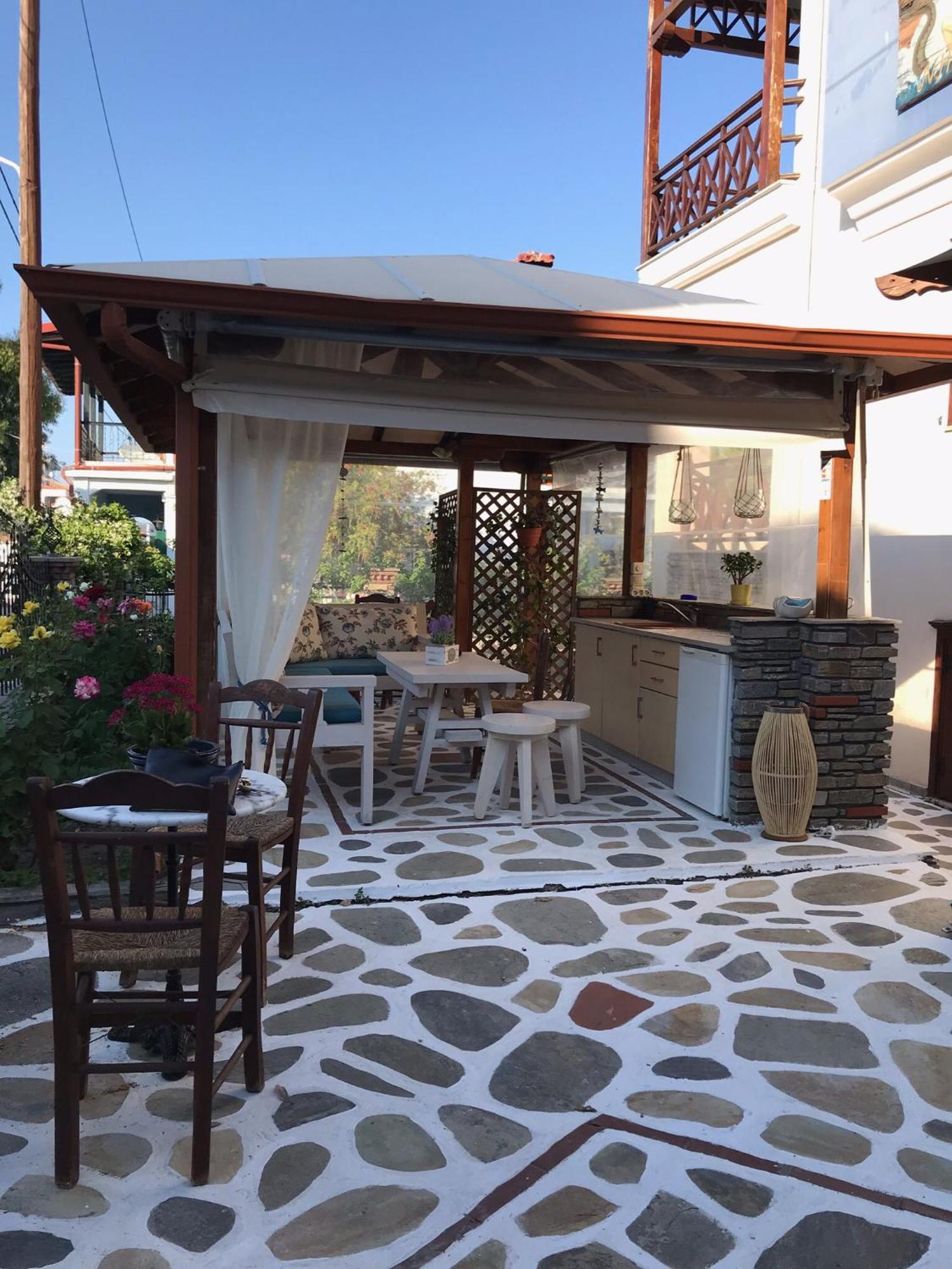 Niriides Otel Ammouliani Dış mekan fotoğraf